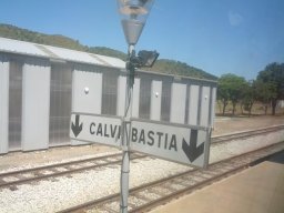 Ucciani Bastia par le train