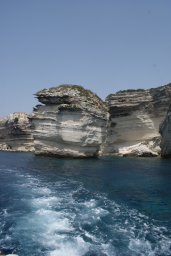 on reste bouche "baie" à Bonifacio
