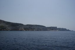 on reste bouche "baie" à Bonifacio