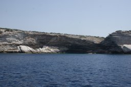 on reste bouche "baie" à Bonifacio