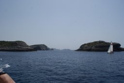 on reste bouche "baie" à Bonifacio