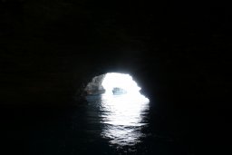 on reste bouche "baie" à Bonifacio