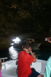 on reste bouche "baie" à Bonifacio
