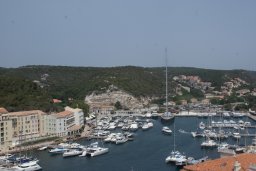 on reste bouche "baie" à Bonifacio