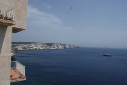 on reste bouche "baie" à Bonifacio