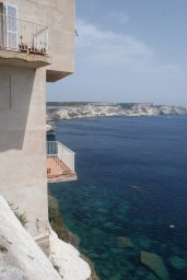 on reste bouche "baie" à Bonifacio