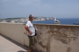 on reste bouche "baie" à Bonifacio