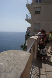 on reste bouche "baie" à Bonifacio